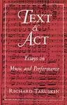 Text and Act cover