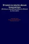 Studies in South Asian Linguistics cover