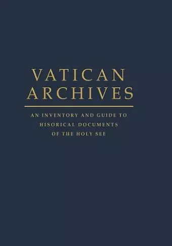 Vatican Archives cover