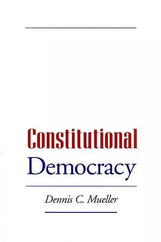 Constitutional Democracy cover