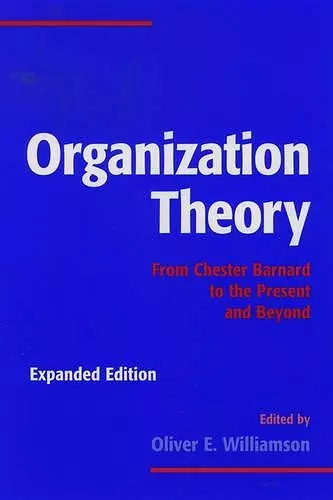 Organization Theory cover