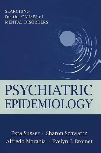 Psychiatric Epidemiology cover