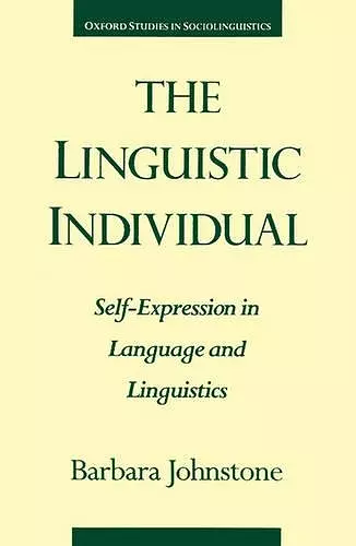 The Linguistic Individual cover