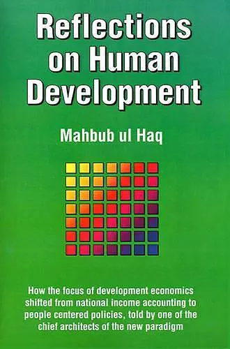 Reflections on Human Development cover