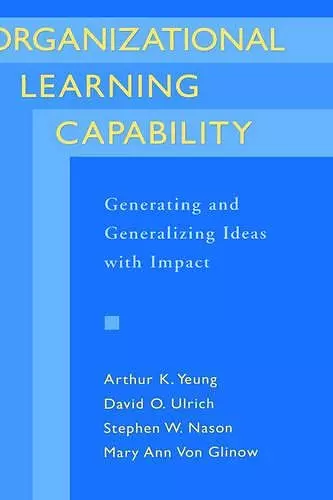 Organizational Learning Capability cover