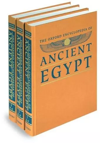 The Oxford Encyclopedia of Ancient Egypt cover