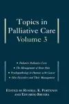 Topics in Palliative Care, Volume 3 cover