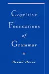 Cognitive Foundations of Grammar cover