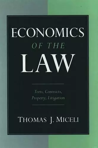 Economics of the Law cover