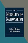 The Morality of Nationalism cover