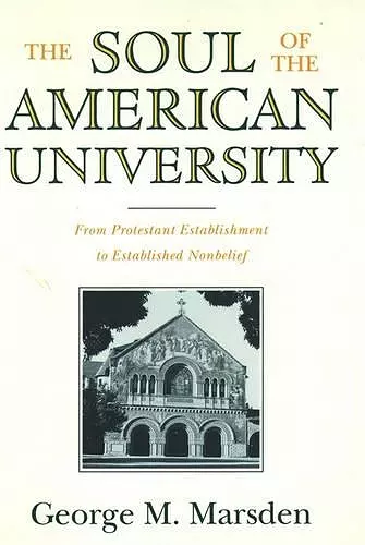 The Soul of the American University cover