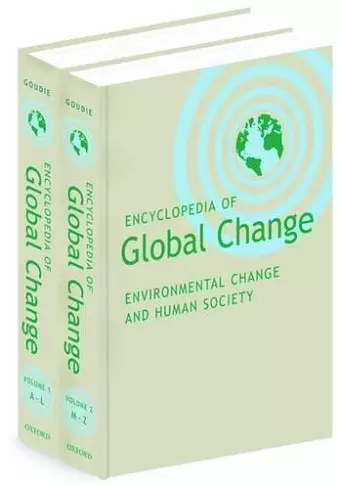 Encyclopedia of Global Change cover