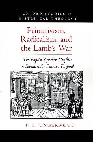 Primitivism, Radicalism, and the Lamb's War cover