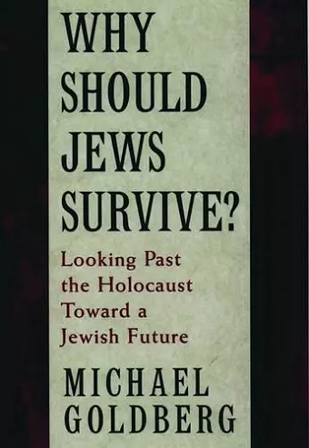 Why Should Jews Survive? cover