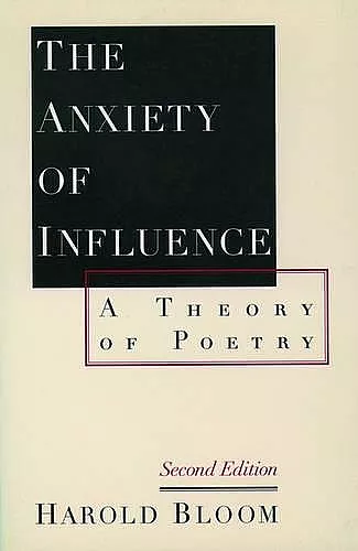 The Anxiety of Influence cover