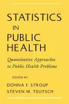 Statistics in Public Health cover