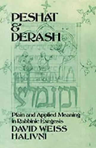 Peshat and Derash cover