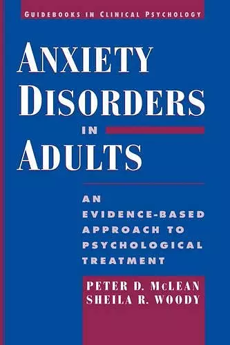 Anxiety Disorders in Adults cover