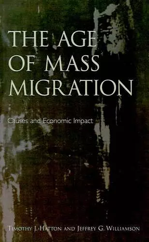 The Age of Mass Migration cover