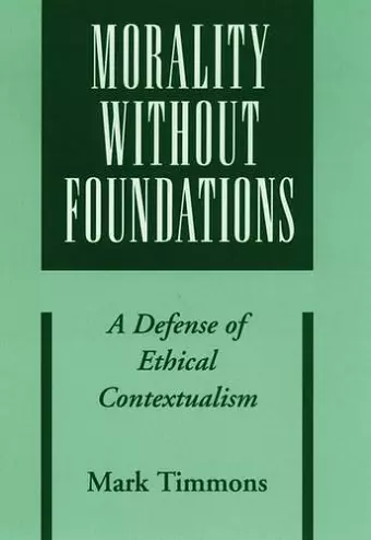 Morality Without Foundations cover