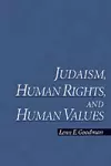 Judaism, Human Rights, and Human Values cover