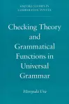 Checking Theory and Grammatical Functions in Universal Grammar cover