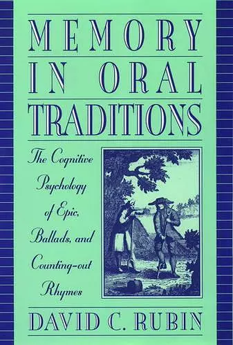 Memory in Oral Traditions cover