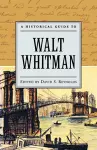 A Historical Guide to Walt Whitman cover