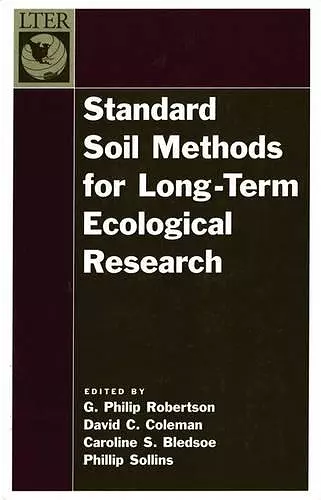 Standard Soil Methods for Long-Term Ecological Research cover