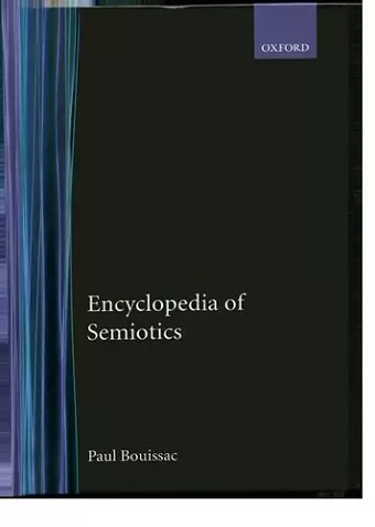 Encyclopedia of Semiotics cover