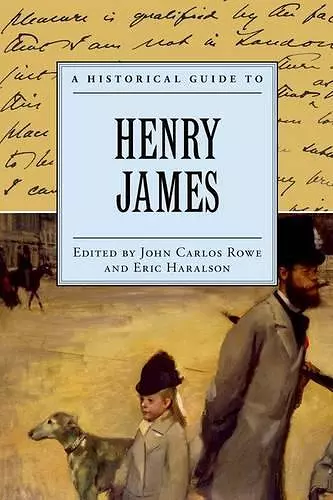 A Historical Guide to Henry James cover