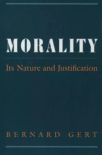 Morality cover