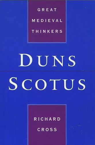 Duns Scotus cover