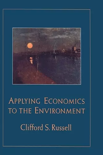 Applying Economics to the Environment cover