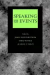 Speaking of Events cover