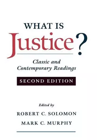 What is Justice? cover