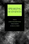Speaking of Events cover
