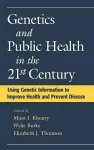 Genetics and Public Health in the 21st Century cover
