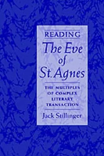 Reading The Eve of St Agnes cover