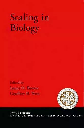 Scaling in Biology cover