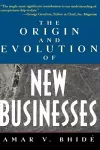 The Origins and Evolution of New Businesses cover