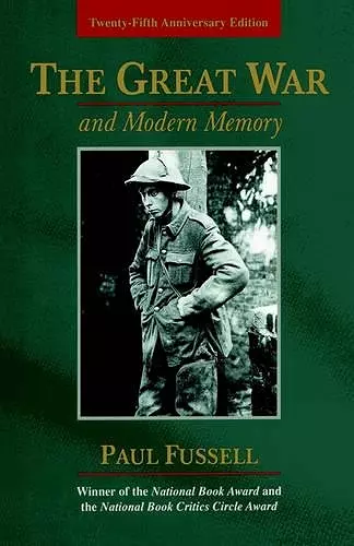 The Great War and Modern Memory cover