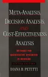 Meta-Analysis, Decision Analysis, and Cost-Effectiveness Analysis cover