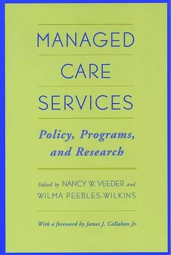 Managed Care Services cover