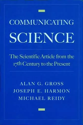 Communicating Science cover