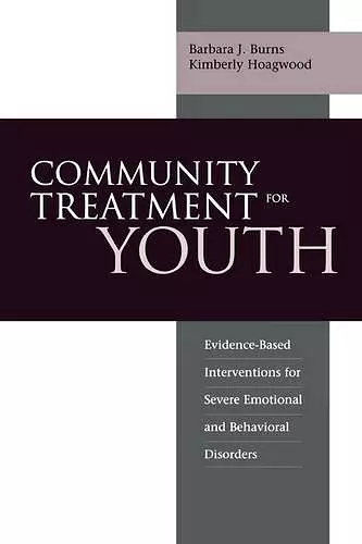 Community Treatment for Youth cover