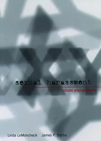 Sexual Harassment: Issues and Answers cover