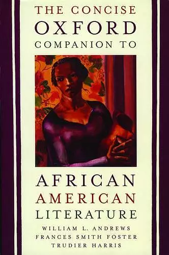 The Concise Oxford Companion to African American Literature cover