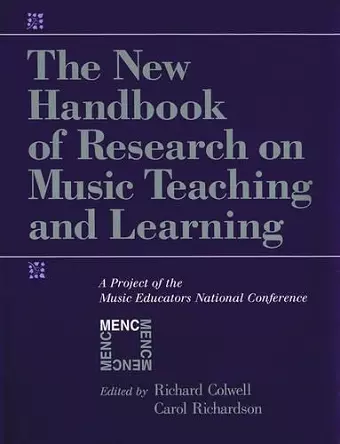 The New Handbook of Research on Music Teaching and Learning cover