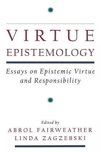 Virtue Epistemology cover